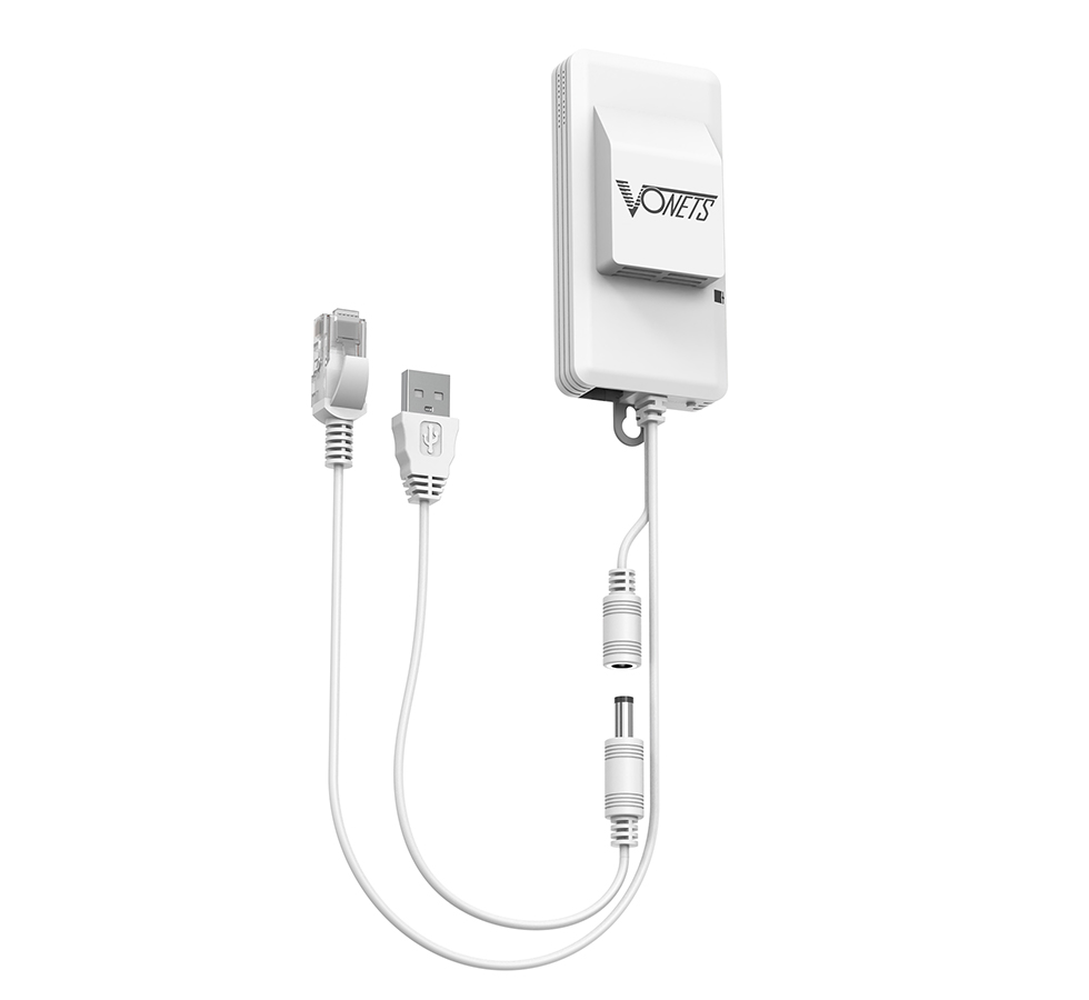 VONETS 5GHz Industrial Mini WiFi Router Bridge Repeater, WiFi to Ethernet  Adapter, Wireless Bridge Converts RJ45 Connection to Wireless, 2 External